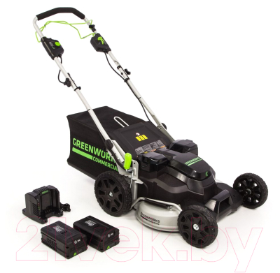 Газонокосилка электрическая Greenworks TwinForce 2515607- фото2