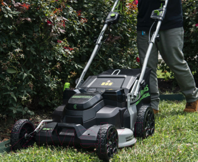 Газонокосилка электрическая Greenworks TwinForce 2515607- фото4