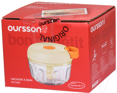 Измельчитель-чоппер Oursson HC1021/IV- фото3