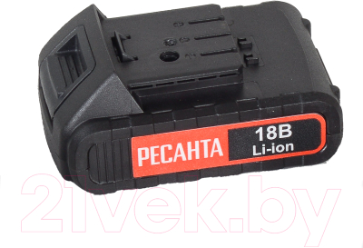 Аккумуляторная дрель-шуруповерт Ресанта ДА-50Л2-18А (75/14/9)- фото6