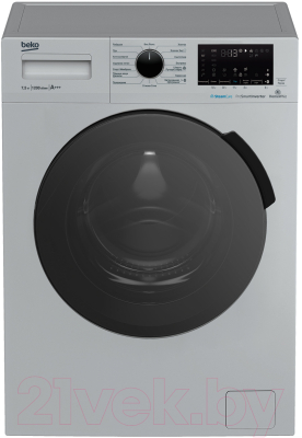 Стиральная машина Beko WSPE7H616S- фото