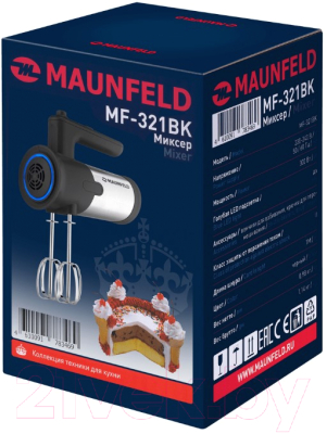 Миксер ручной Maunfeld MF-321BK- фото10