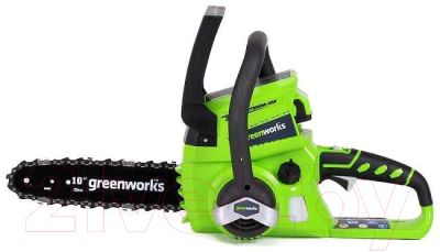 Электропила цепная Greenworks G24CS25K2 24V 25см / 2007707UA- фото