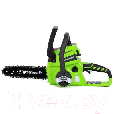 Электропила цепная Greenworks G24CS25K2 24V 25см / 2007707UA- фото2