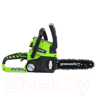 Электропила цепная Greenworks G24CS25K2 24V 25см / 2007707UA- фото3