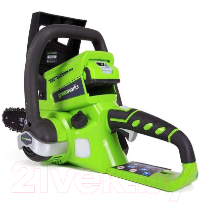 Электропила цепная Greenworks G24CS25K2 24V 25см / 2007707UA- фото7