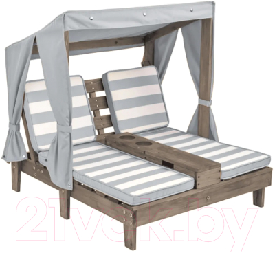 Шезлонг KidKraft Для двоих с тентом / 20044_KE- фото