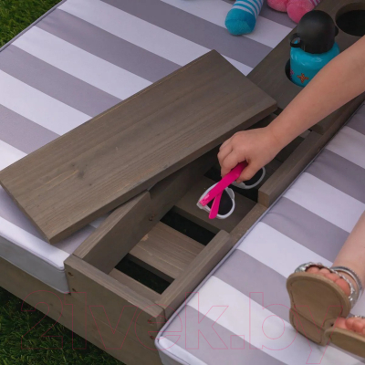 Шезлонг KidKraft Для двоих с тентом / 20044_KE- фото8