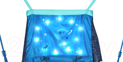 Качели Hudora 90 с палаткой Cosmos LED / 72151- фото2