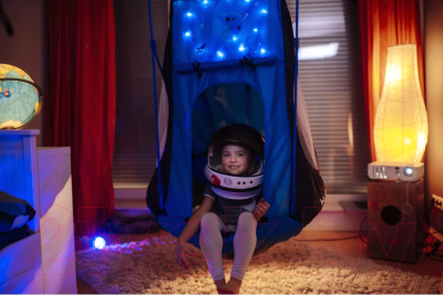 Качели Hudora 90 с палаткой Cosmos LED / 72151- фото5