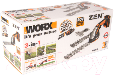 Кусторез Worx WG801E.9 (без АКБ и ЗУ)- фото10