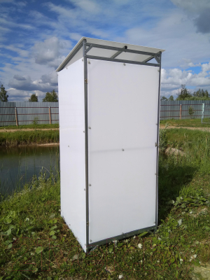 Дачный туалет ИМпласт 0.95x0.95м- фото10