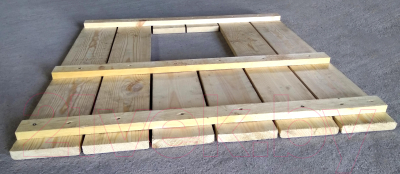 Дачный туалет ИМпласт 0.95x0.95м- фото5