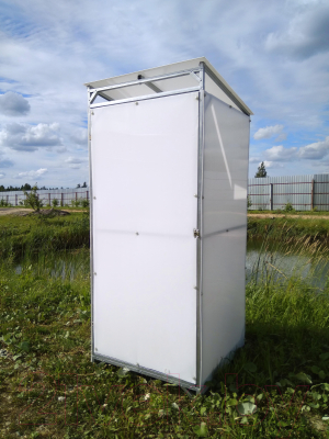 Дачный туалет ИМпласт 0.95x0.95м- фото9