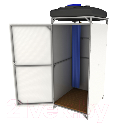 Душ для дачи ИМпласт 1.2 0.95x1.2м- фото