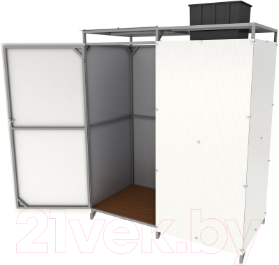 Душ для дачи ИМпласт 2 1.90x0.95м- фото