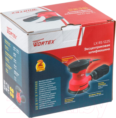 Эксцентриковая шлифовальная машина Wortex LX RS 1225 (0325159)- фото7