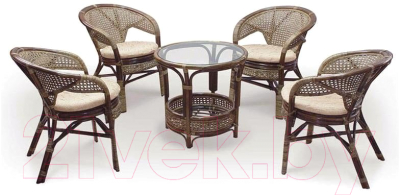 Комплект садовой мебели Tetchair Pelangi 02/15 4 кресла- фото4