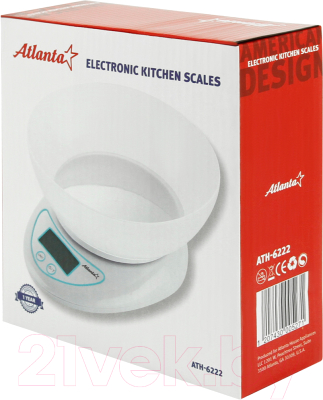 Кухонные весы Atlanta ATH-6222 - фото6