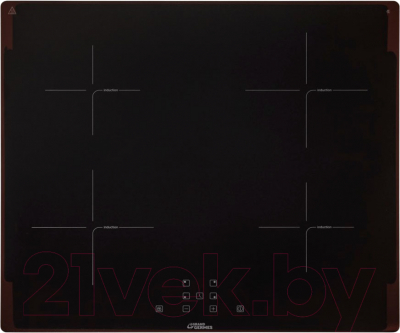 Индукционная варочная панель Grand & Germes HBI-60BK-BX- фото