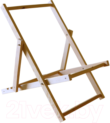 Кресло-шезлонг складное КомфортПром 86х75х90см / 11114055- фото2