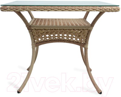 Стол садовый AIKO Deco 7035П стол-3 квадратный 90x90x75- фото3