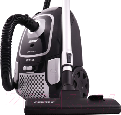 Пылесос Centek CT-2519 (черный/хром)- фото