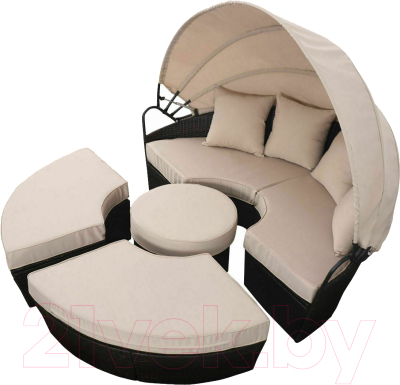 Комплект садовой мебели Garden Story Ракушка / SFS088 - фото, картинка Комплект садовой мебели Garden Story Ракушка / SFS088