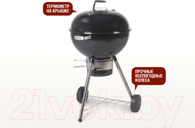 Угольный гриль Start Grill Temper SG22K- фото2