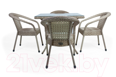 Комплект садовой мебели AIKO Deco 7035П квадратный- фото3