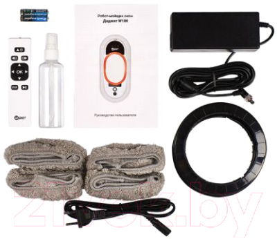 Робот-мойщик окон Даджет W100 KIT FB0316- фото9