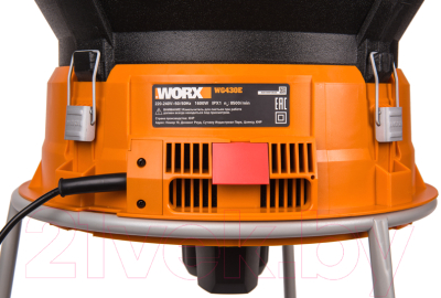 Садовый измельчитель электрический Worx WG430E- фото6