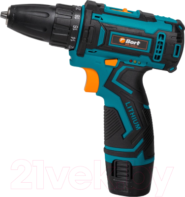 Аккумуляторная дрель-шуруповерт Bort BAB-12x2Li-F (93413083)- фото3