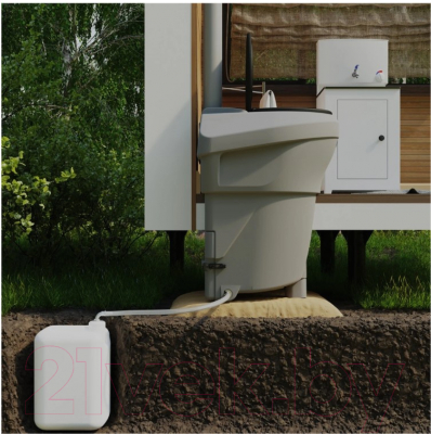 Портативный биотуалет Rostok Компостный / 204.0000.803.000- фото2