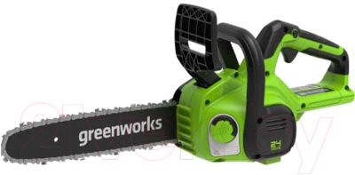 Электропила цепная Greenworks G24CS25K4 24V 25см / 2007707UB- фото