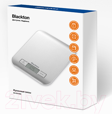 Кухонные весы Blackton Bt KS1009- фото4, картинка4 Кухонные весы Blackton Bt KS1009- фото4