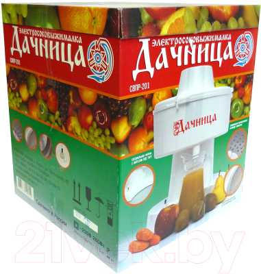 Соковыжималка электрическая Спектр-Прибор Дачница / СВПР-201- фото3, картинка3 Соковыжималка электрическая Спектр-Прибор Дачница / СВПР-201- фото3