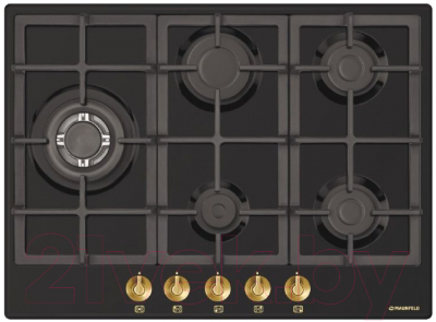 Газовая варочная панель Maunfeld EGHE.75.33CB.R/G- фото