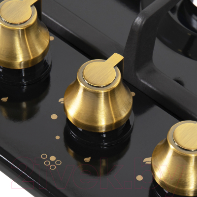 Газовая варочная панель Maunfeld EGHE.75.33CB.R/G- фото8