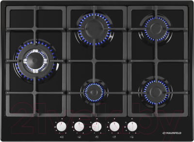Газовая варочная панель Maunfeld EGHE.75.33CB/G- фото