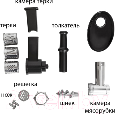 Мясорубка электрическая Supra MGS-1806T- фото5