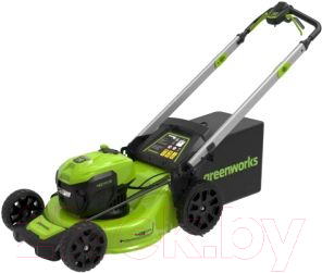 Газонокосилка электрическая Greenworks GD40LM48SPK4 / 2517407UB- фото