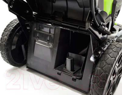 Газонокосилка электрическая Greenworks GD40LM48SPK4 / 2517407UB- фото10