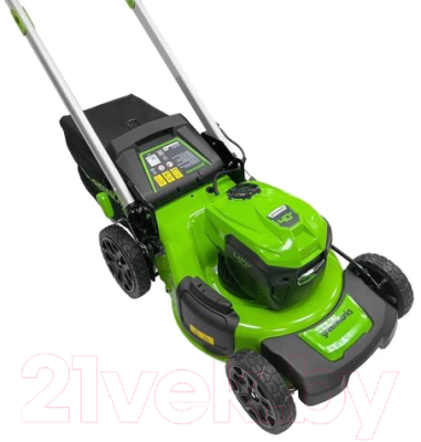 Газонокосилка электрическая Greenworks GD40LM48SPK4 / 2517407UB- фото3