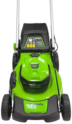 Газонокосилка электрическая Greenworks GD40LM48SPK4 / 2517407UB- фото5