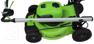 Газонокосилка электрическая Greenworks GD40LM48SPK4 / 2517407UB- фото7