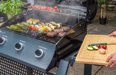Газовый гриль Sahara 3 Burner Oak BBQ / S350EW-ST- фото5