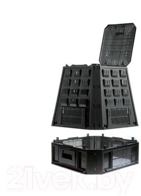 Компостер Prosperplast Evogreen IKEV850C-S411 (черный)- фото3