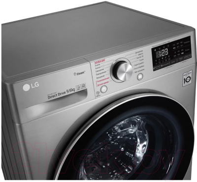 Стирально-сушильная машина LG F4V5VG2S- фото4