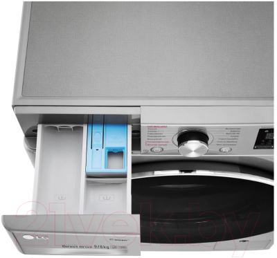 Стирально-сушильная машина LG F4V5VG2S- фото8